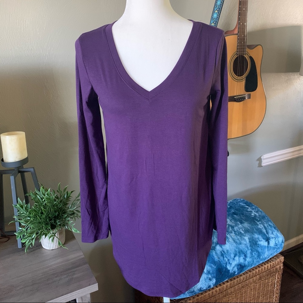 Purple Legging Top